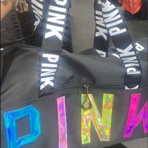 PINK Victoria secret travel bag